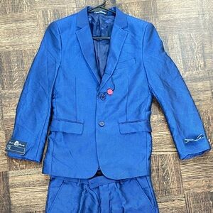 English Laundry TM- Boy’s Navy Blue Suit 14, premium vintage style,NEW with tag